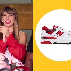 New Balance 550 Taylor Swift Red White Combo W 7